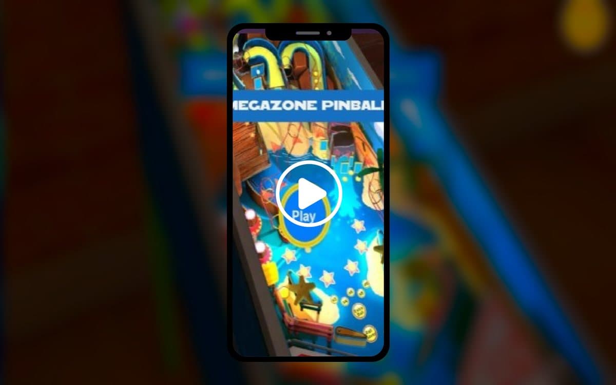 Megazone Pinball app screens
