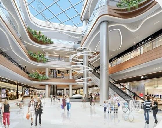 Wayfinder: Malls with several floors and hundreds of shops